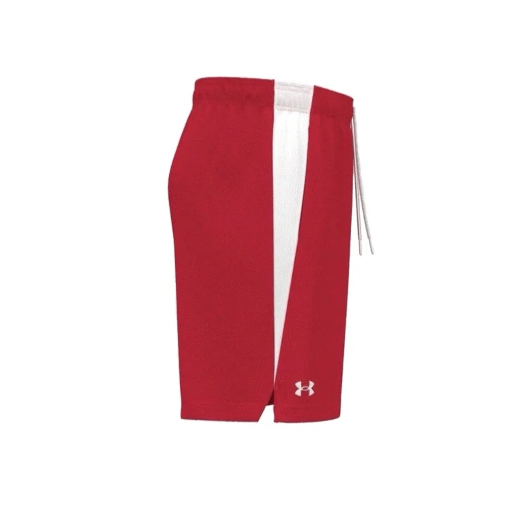 Under Armour Mens Shorts Red 2XL Tech Vent 8.5